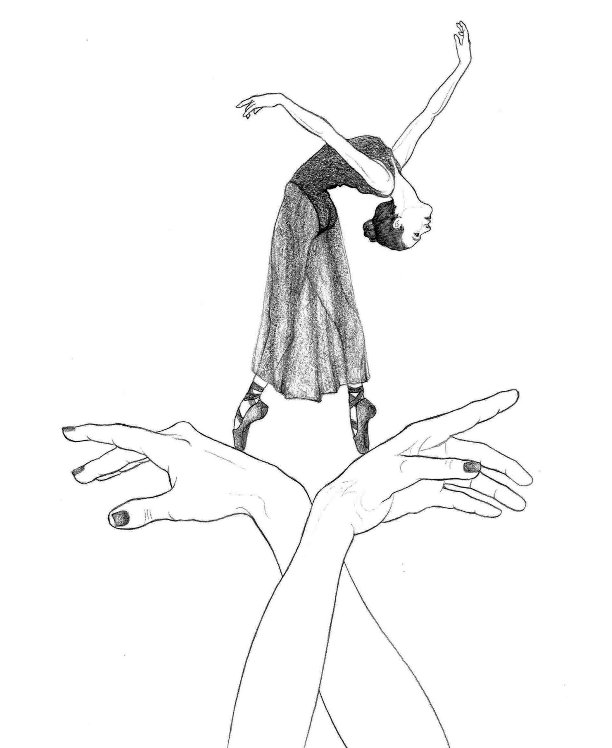 On hands, Dance