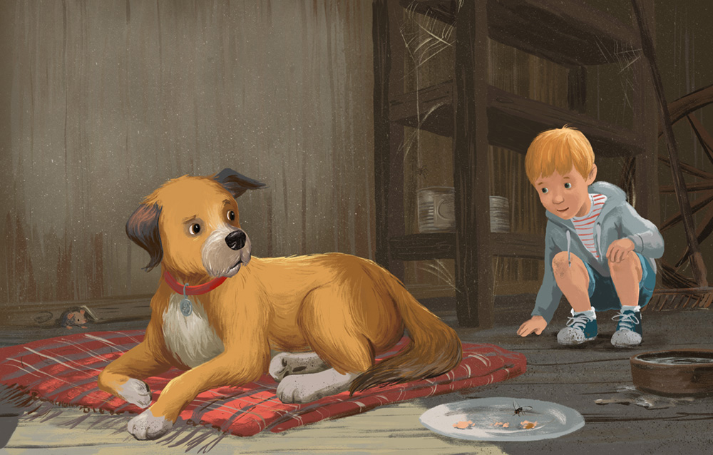 Bild Hund mit Jungen
„Oscar – ein Hund findet ein Zuhause"