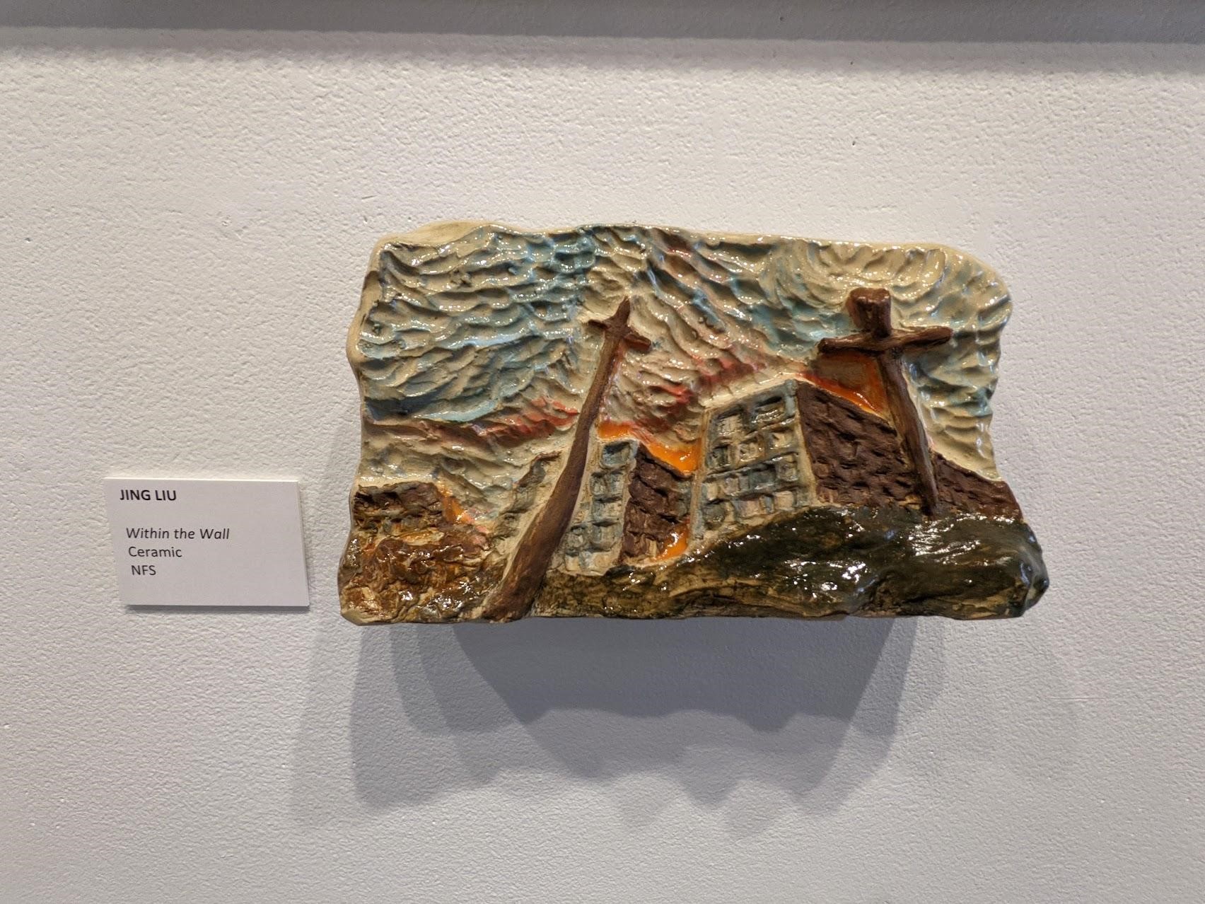 Jing Liu - Within the Wall, Ceramic