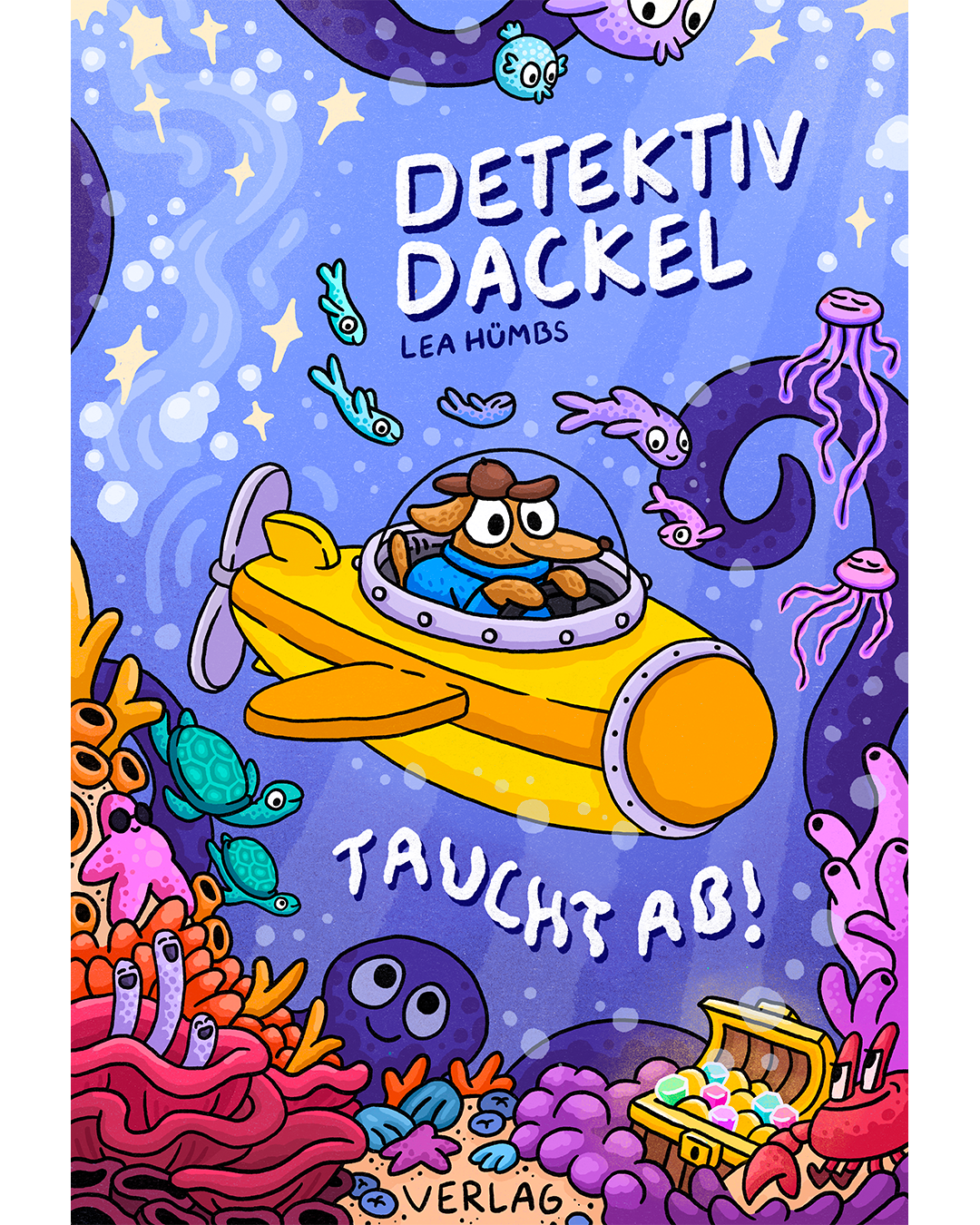 Cover Detektiv Dackel taucht ab