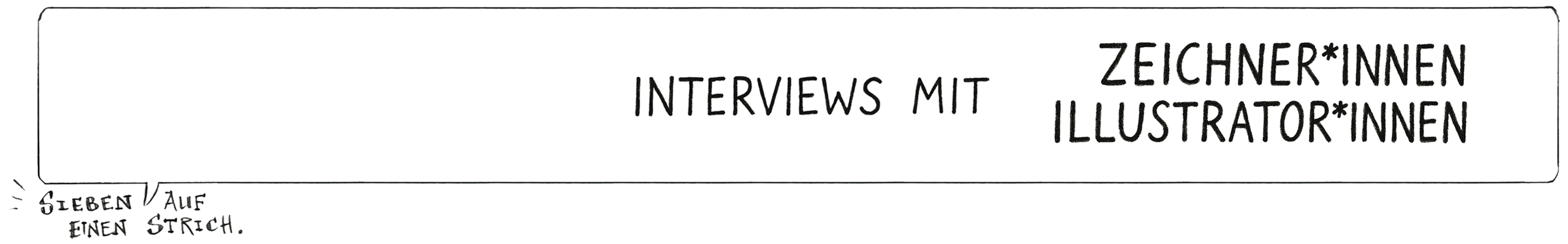 SIEBEN AUF EINEN STRICH  | COMIC-BLOG