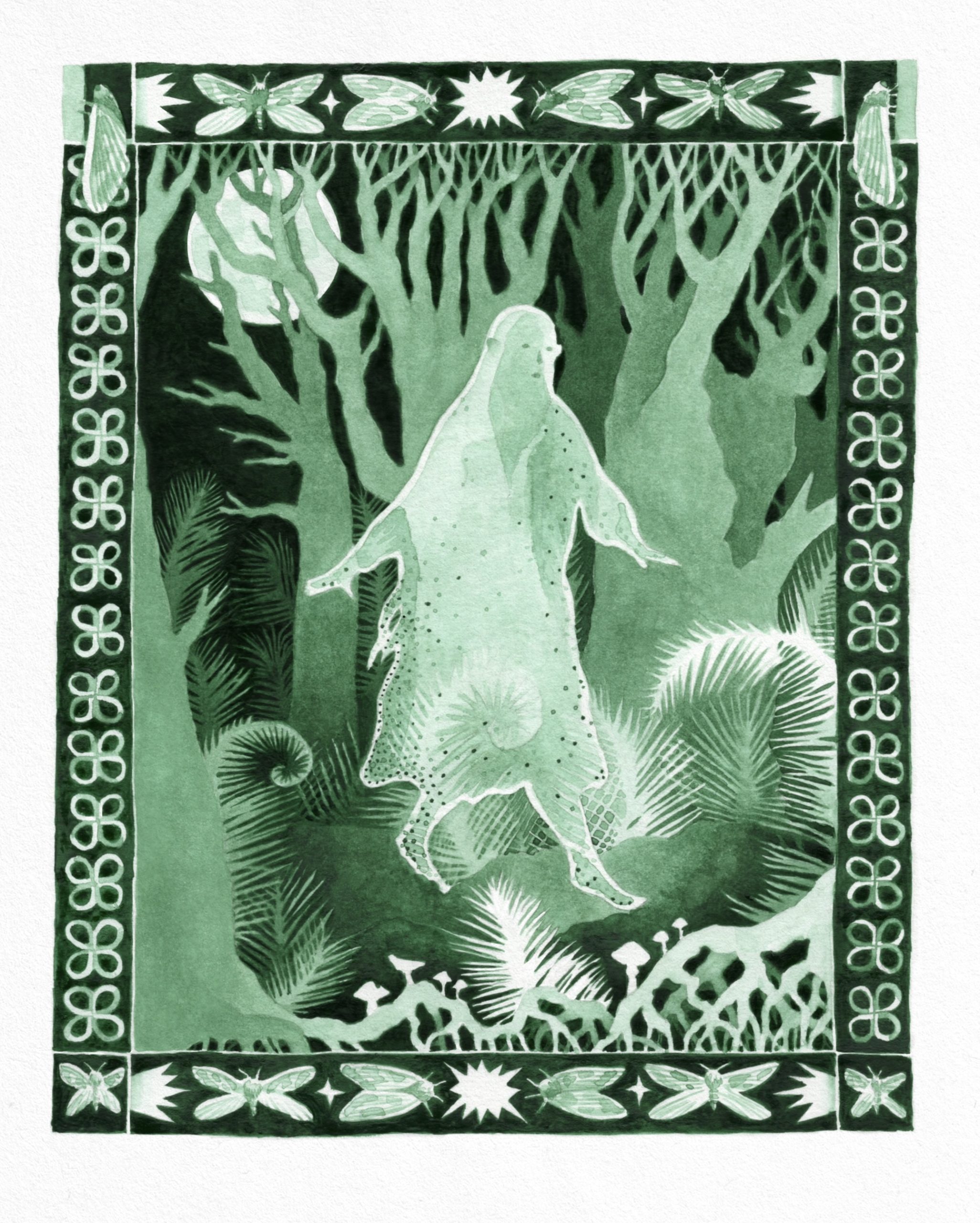 Magda Adomeit: Zeichnung