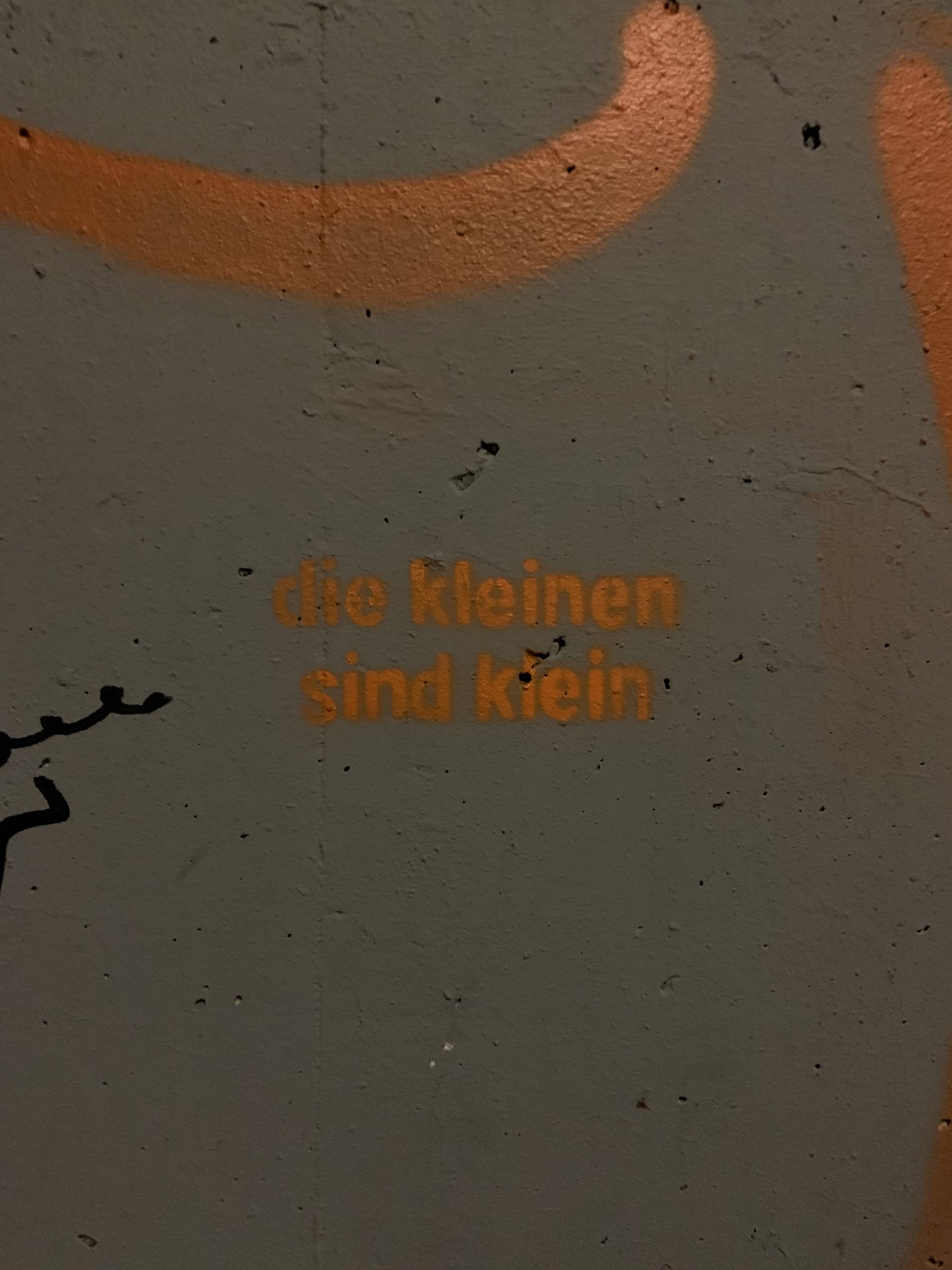 die kleinen sind klein
