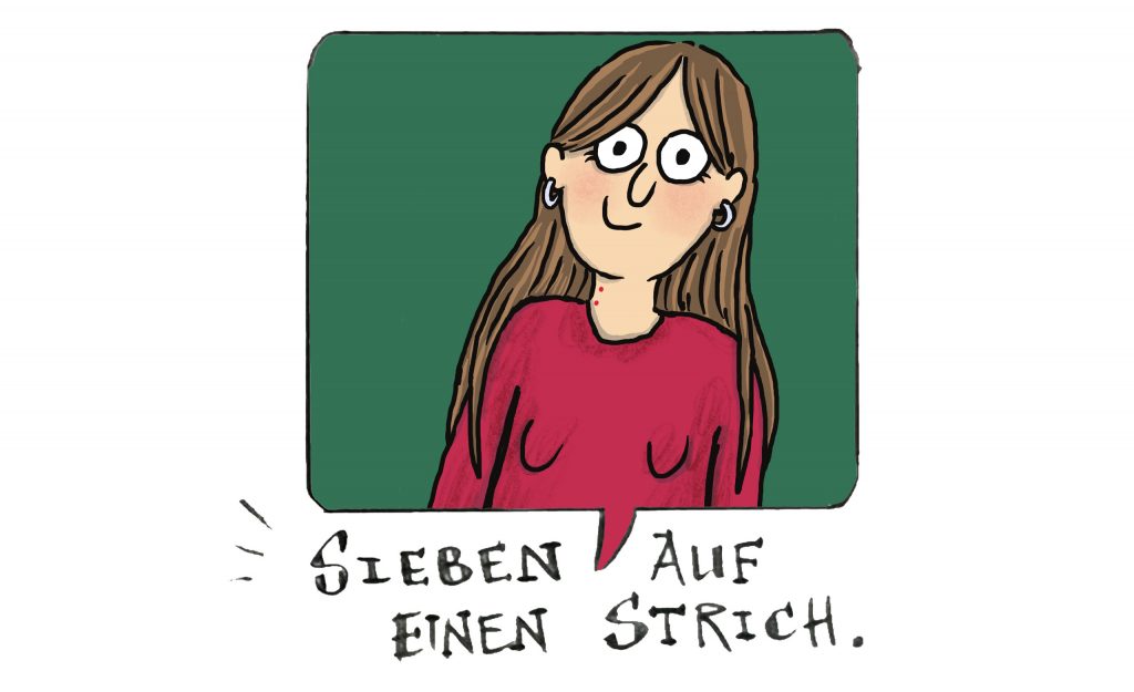 Nora Borkenhagen Selbstporträt