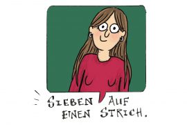 Nora Borkenhagen Selbstporträt