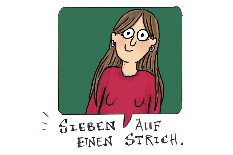 Nora Borkenhagen Selbstporträt